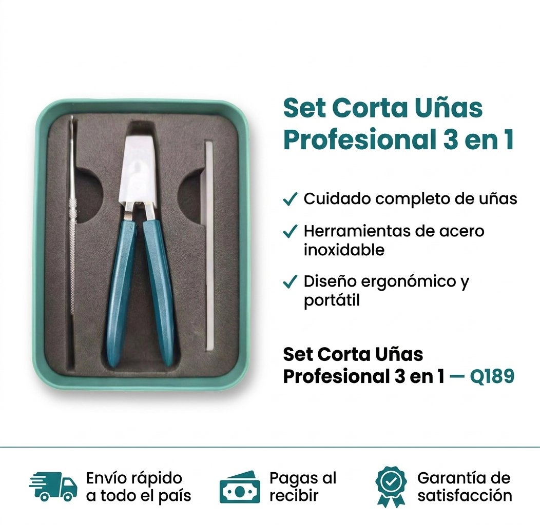 Set Corta Uñas Profesional 3 en 1 – Image 6