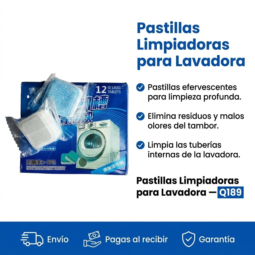 Pastillas Limpiadoras para Lavadora – Image 6