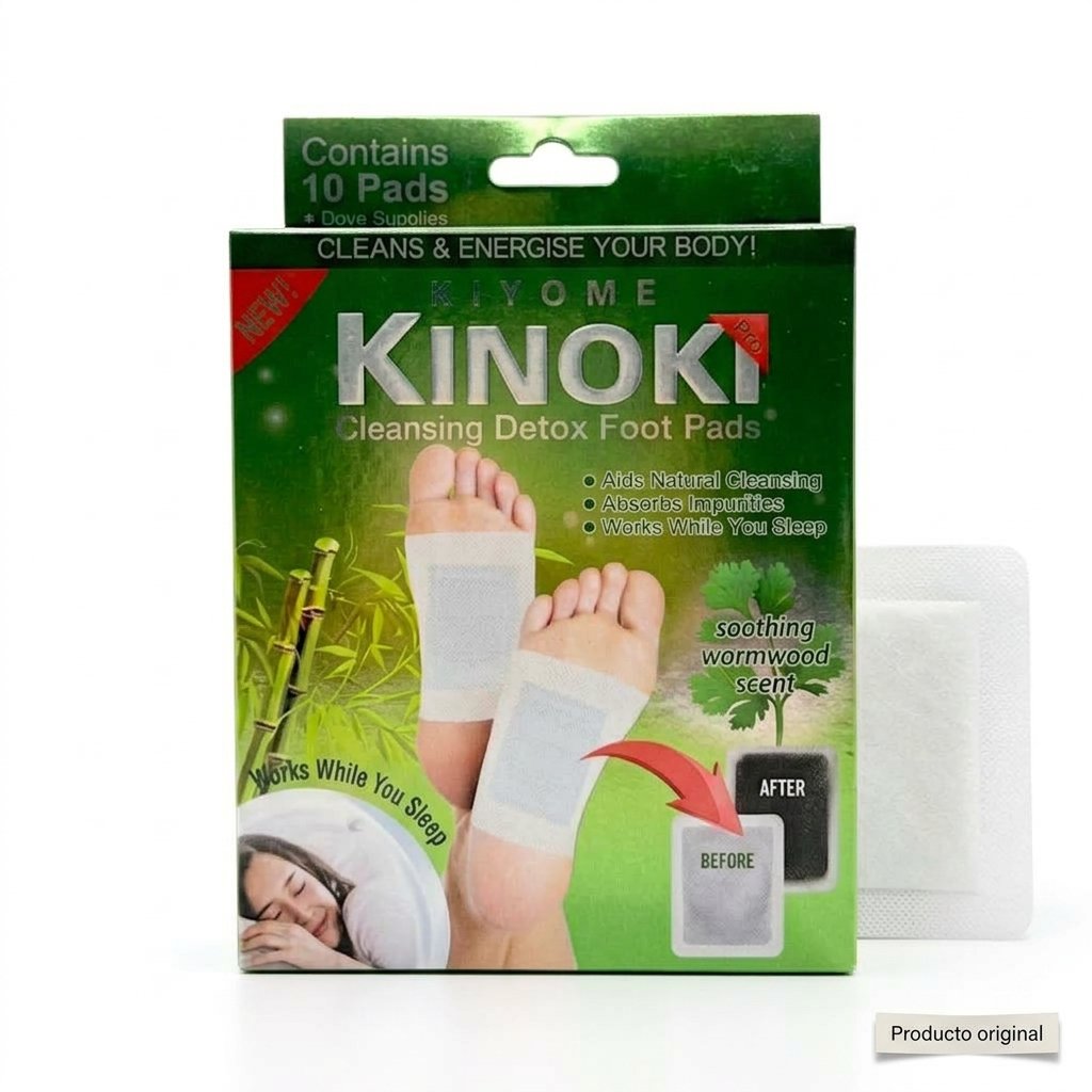 Parches Detox para Pies Kinoki 10 Unidad – Image 6