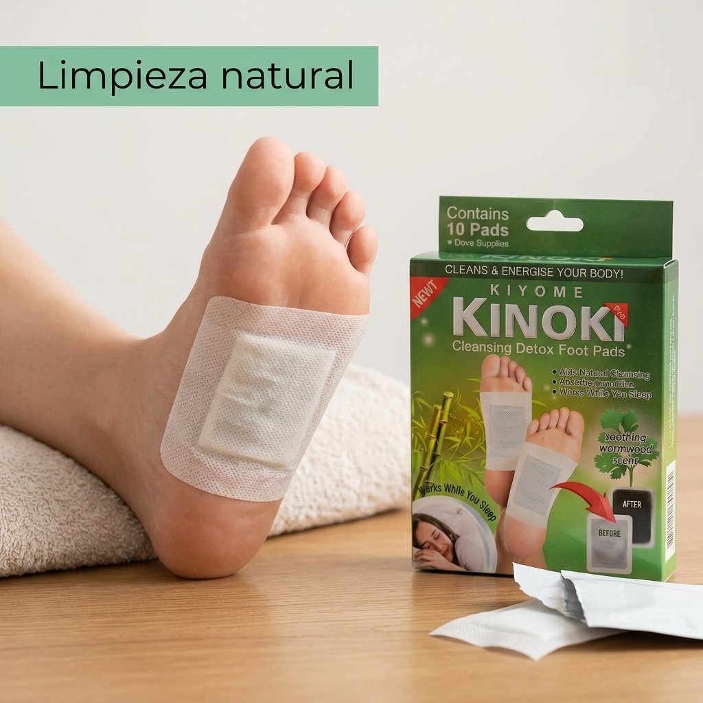 Parches Detox para Pies Kinoki 10 Unidad – Image 5