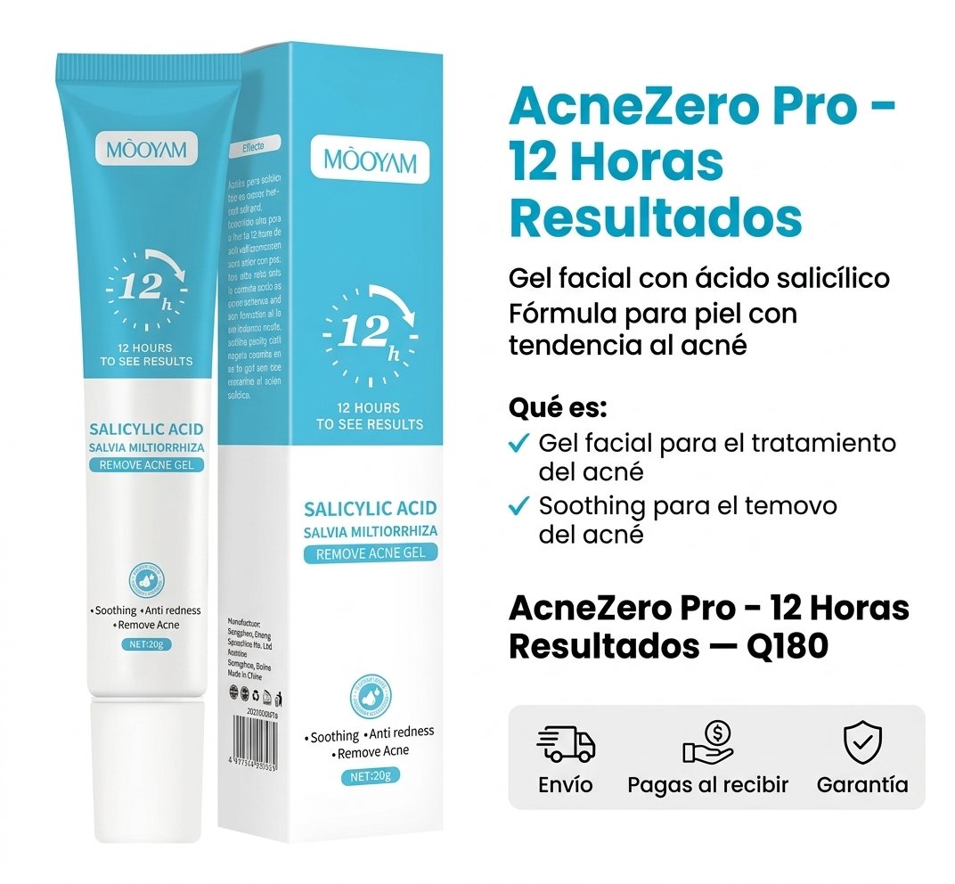AcneZero Pro - Serum de Acido Salicilico - 12 Horas Resultados – Image 6