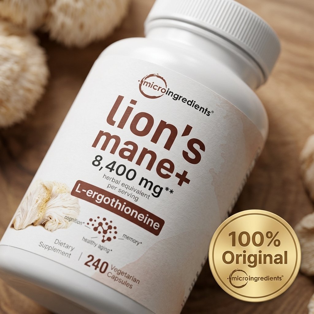 Lions Mane Micro Ingredients Importada – Image 6
