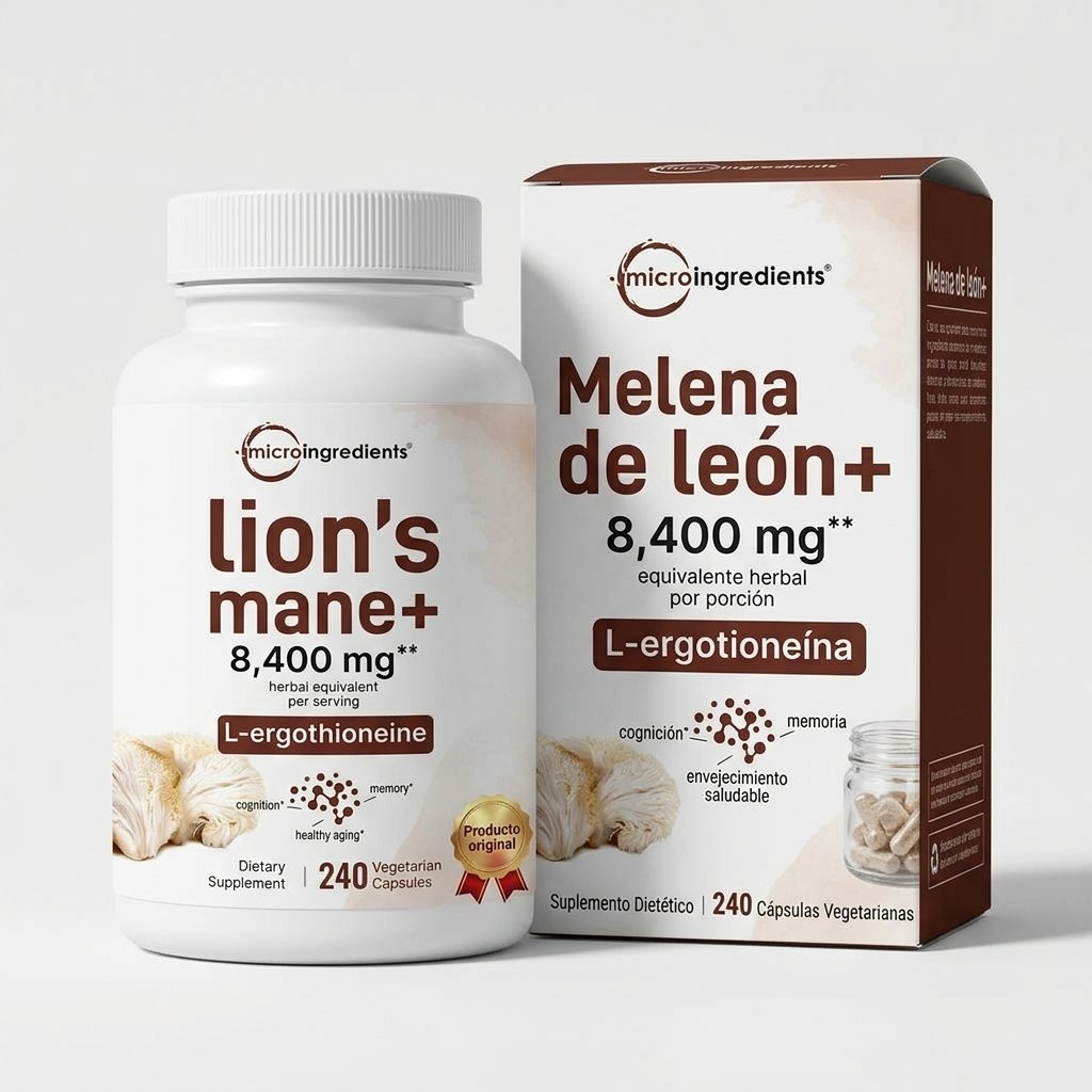 Lions Mane Micro Ingredients Importada – Image 4