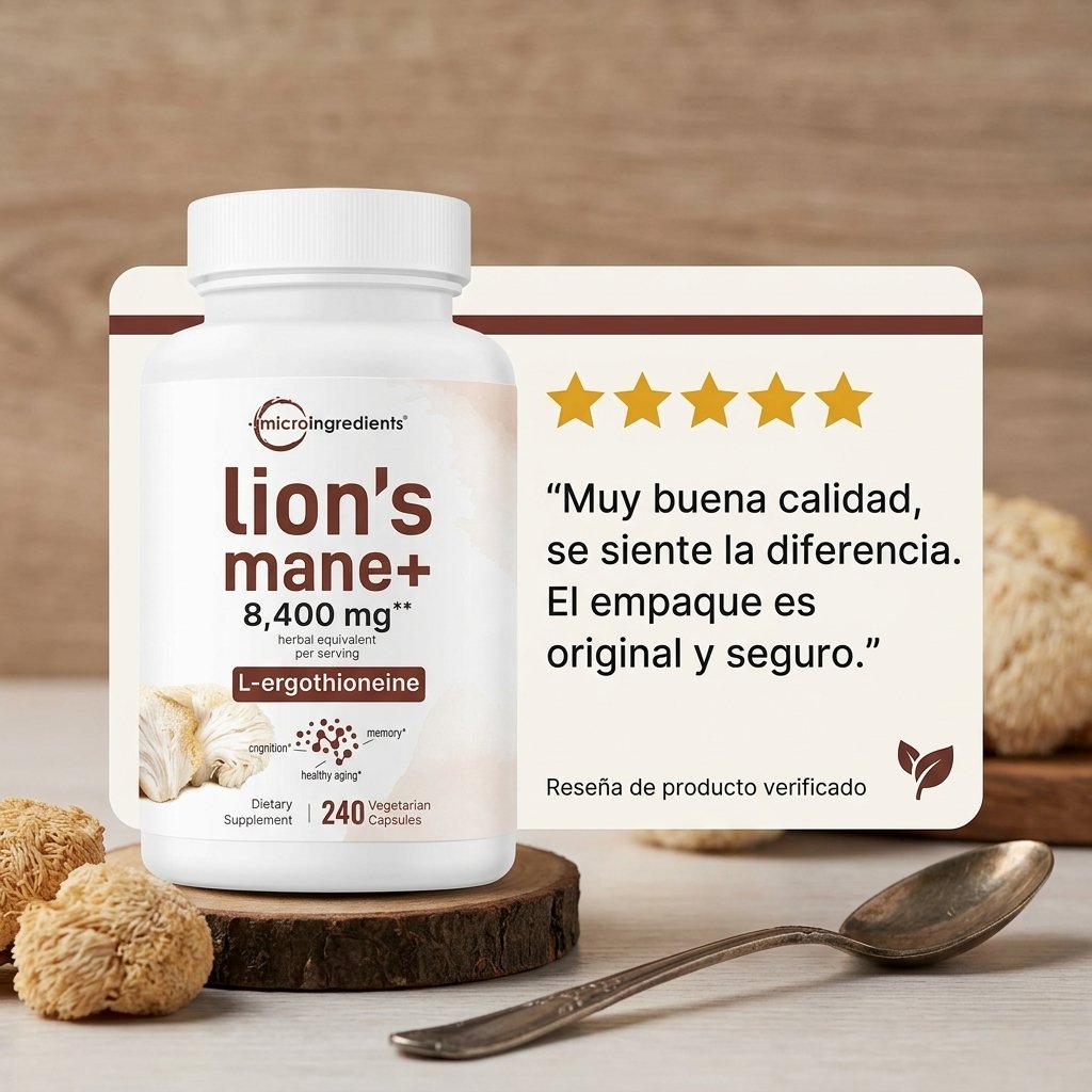 Lions Mane Micro Ingredients Importada – Image 7
