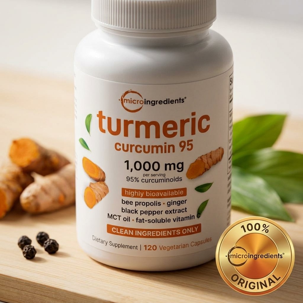 Cúrcuma 1000mg de Micro Ingredients - Importada – Image 6