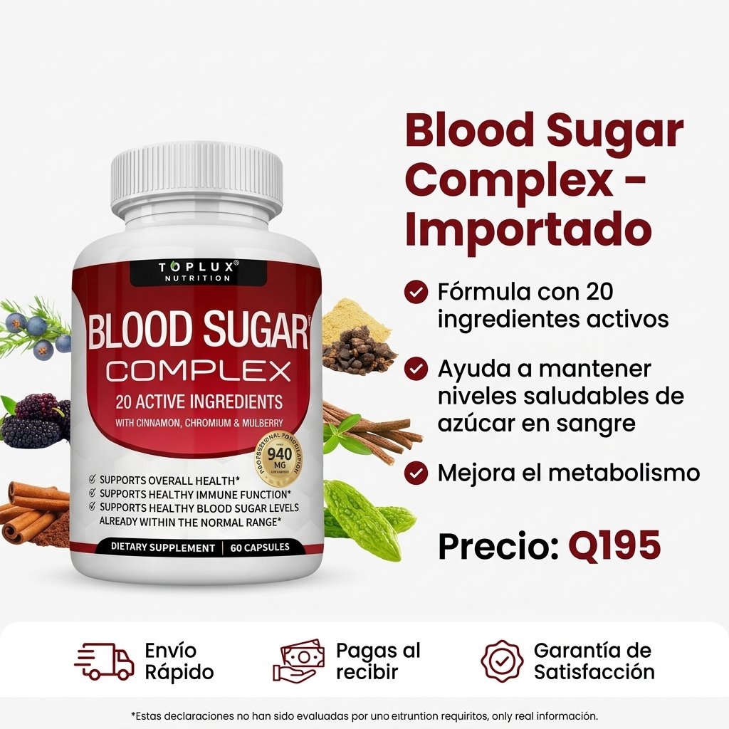 Blood Sugar Complex - Importado – Image 5