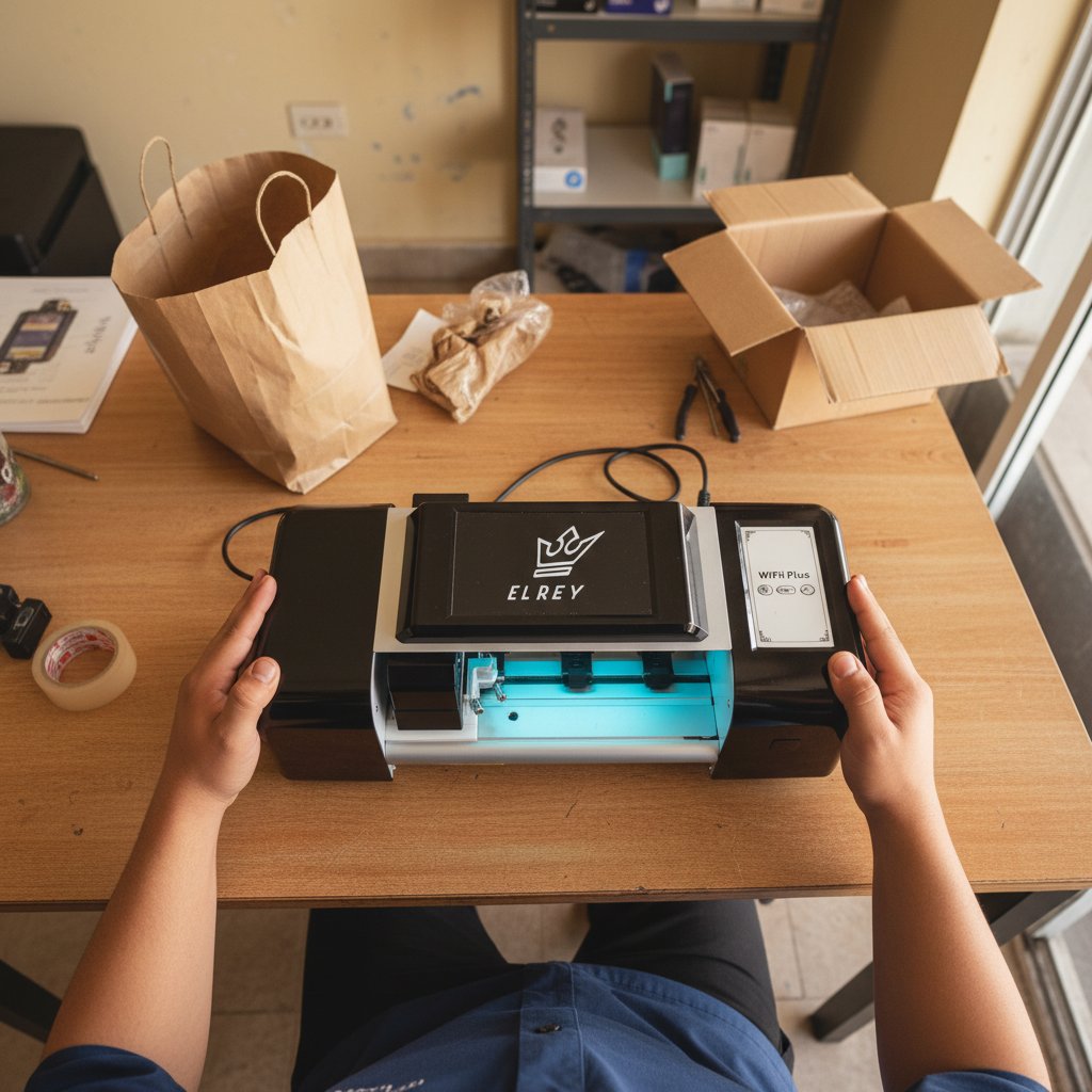 Máquina cortadora de hidrogel El Rey WiFi Plus — foto 5