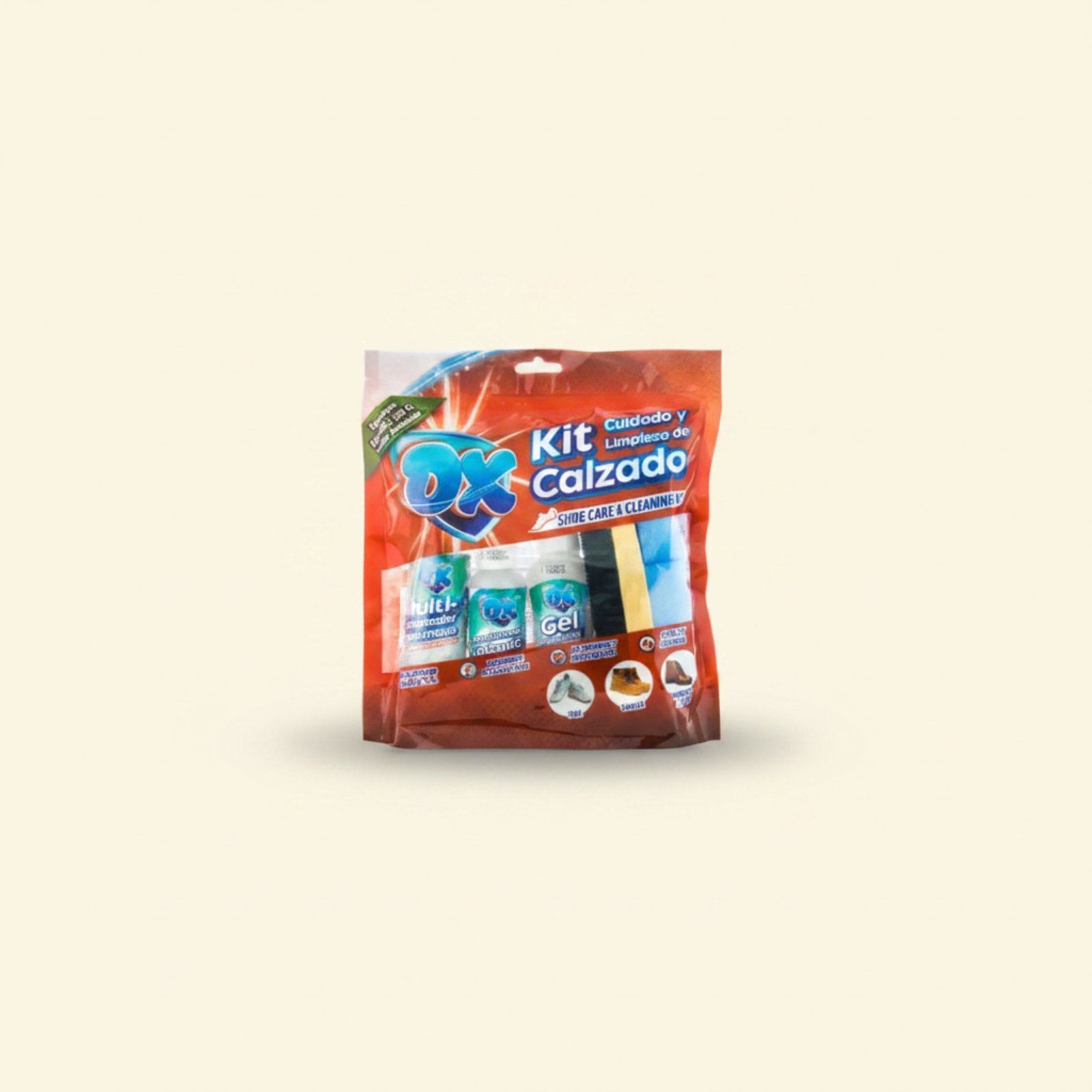 Kit de Renovación de Calzado Ebullient OX (3 Pasos)