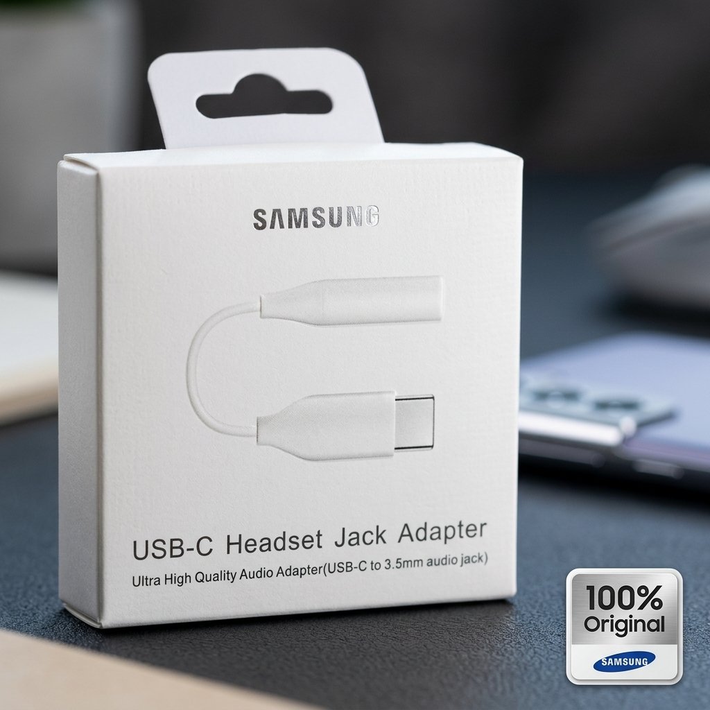 Cable Samsung Adaptador Auxiliar Tipo C a Plug 3.5 Mm Color Blanco – Image 6