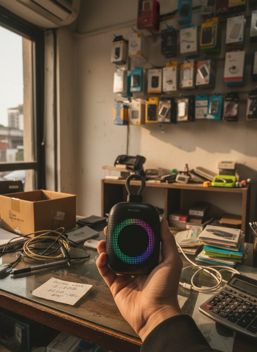 Accesorio McDodo ZENO Boomgo 1 Mini portable bocina Wireless Speaker Unbelievably Spacious Sound — foto 6