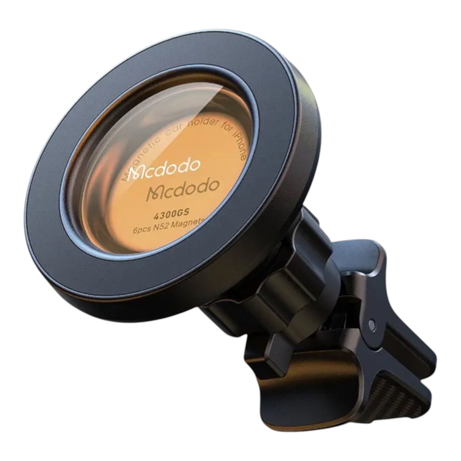 Accesorio McDodo Cm-4050 Soporte Magnético para Carro Negro