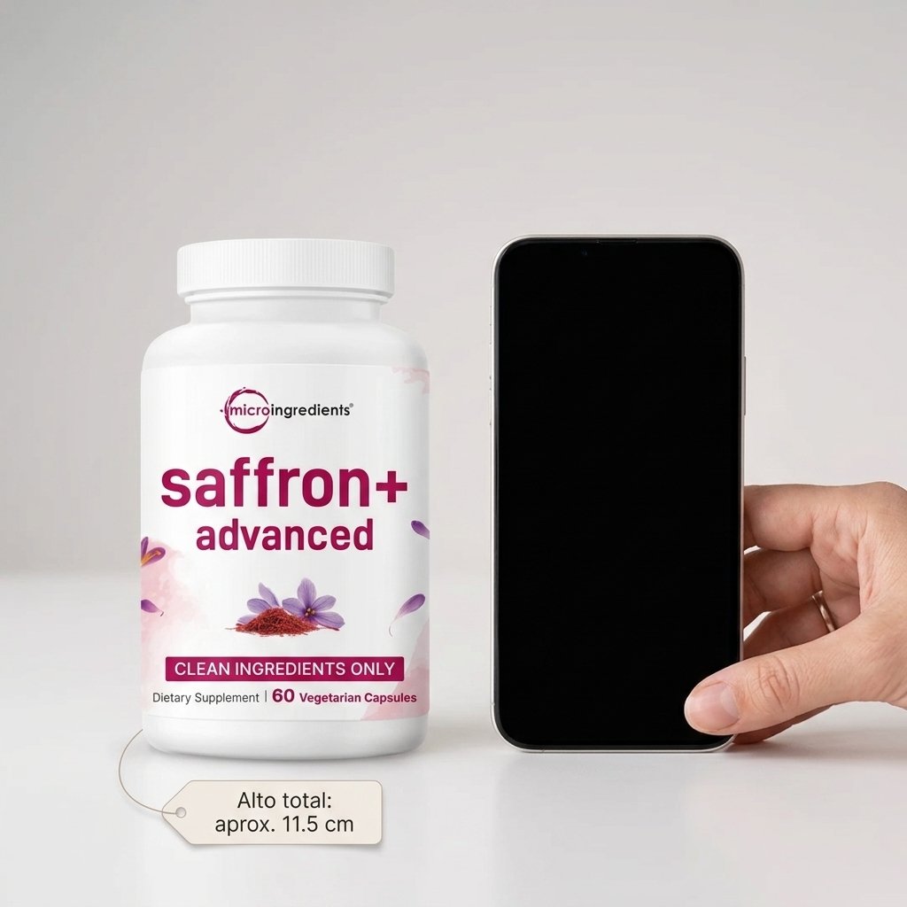 Saffron+ Advanced Micro Ingredients — 60 Cápsulas Vegetarianas — foto 7