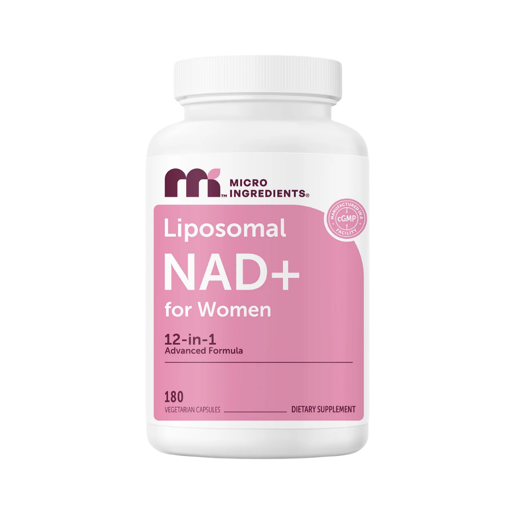 Liposomal NAD+ for Women 12 en 1 Micro Ingredients — 180 Cápsulas Vegetarianas
