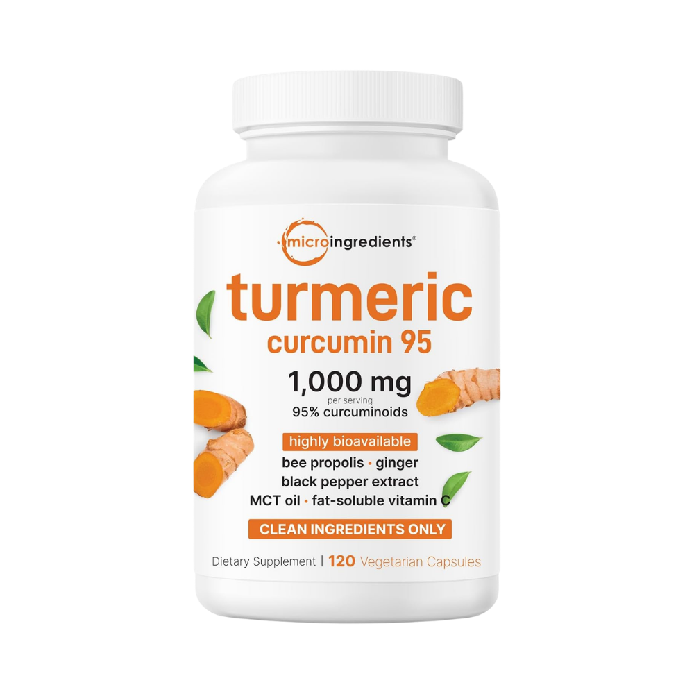 Cúrcuma 1000mg de Micro Ingredients — 120 Cápsulas