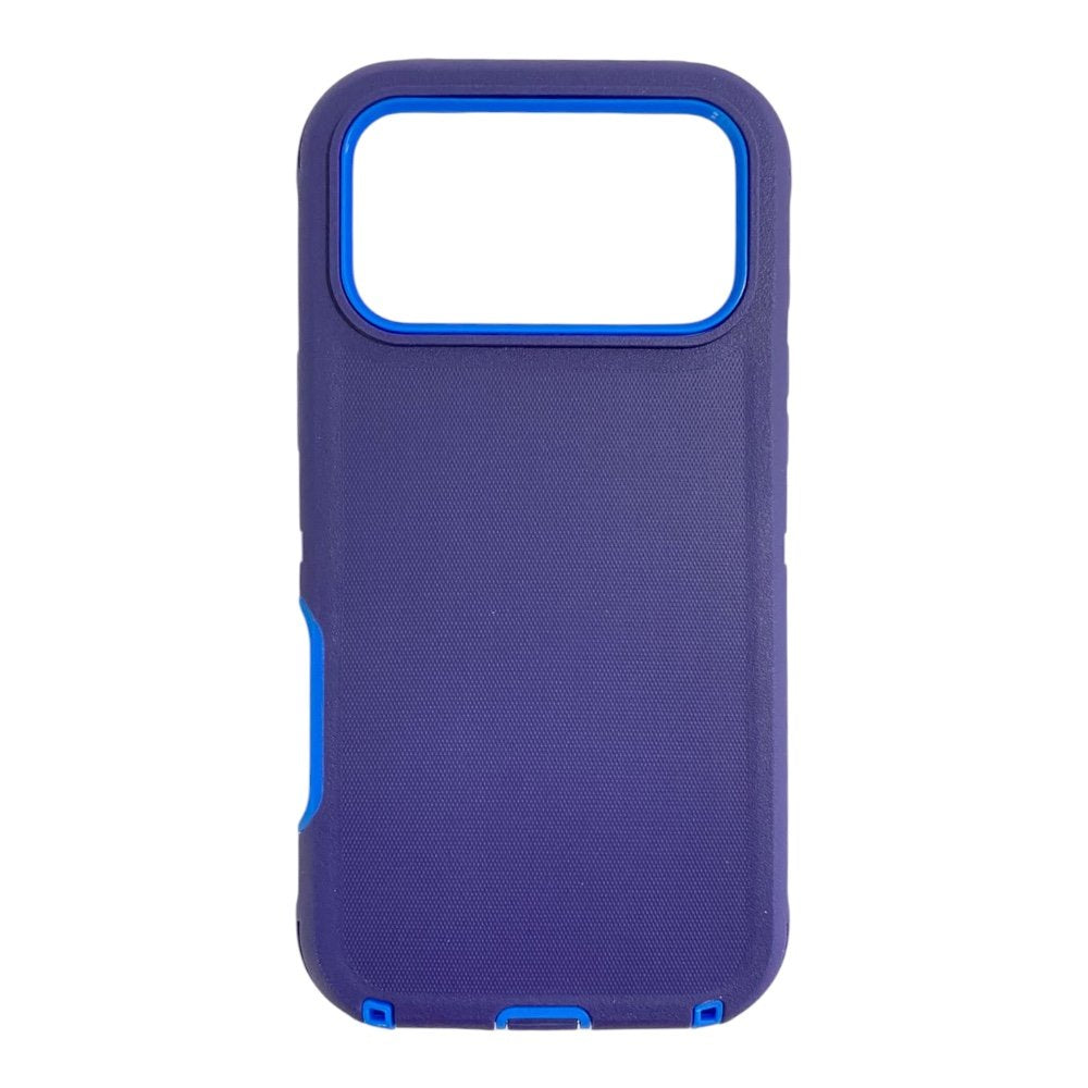Estuche El Rey commander 20 metros de proteccion 17 pro color azul celeste