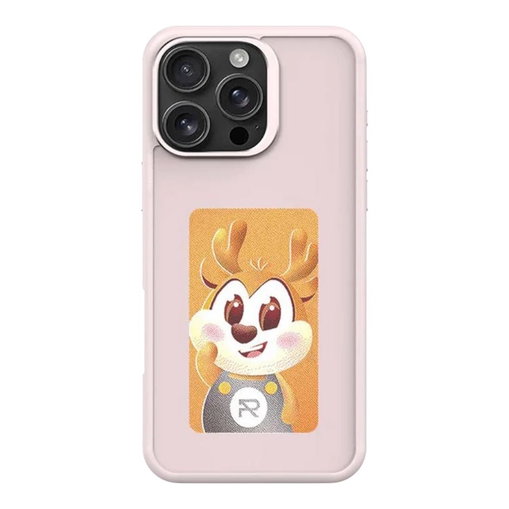 Estuche Genérico Skin iPhone 16 Pro Max Case Ai Diy 4 Color Display Image Color Rosado