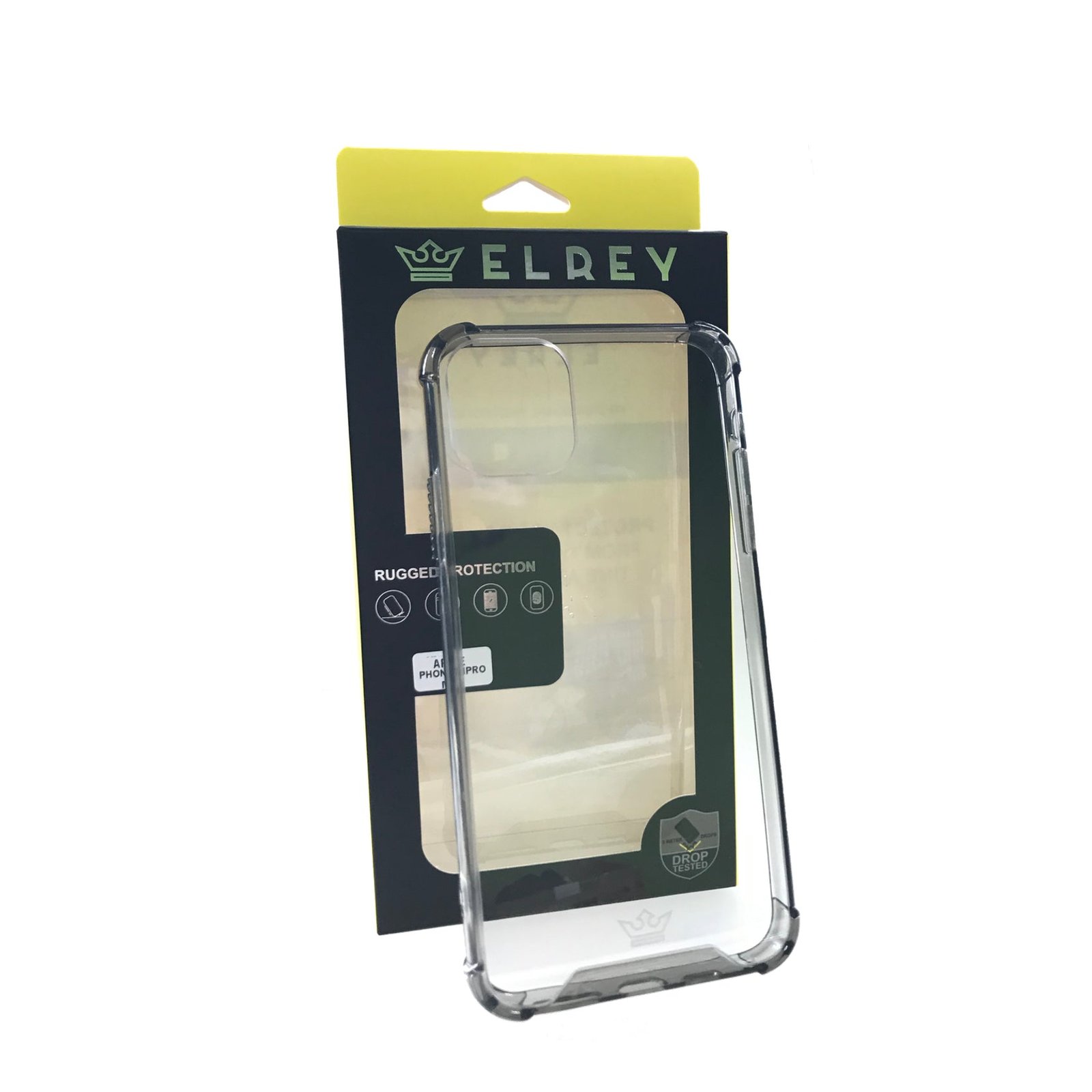 Estuche Protección el Rey Hard Case Reforzado Apple iPhone 11 Pro Color Gris