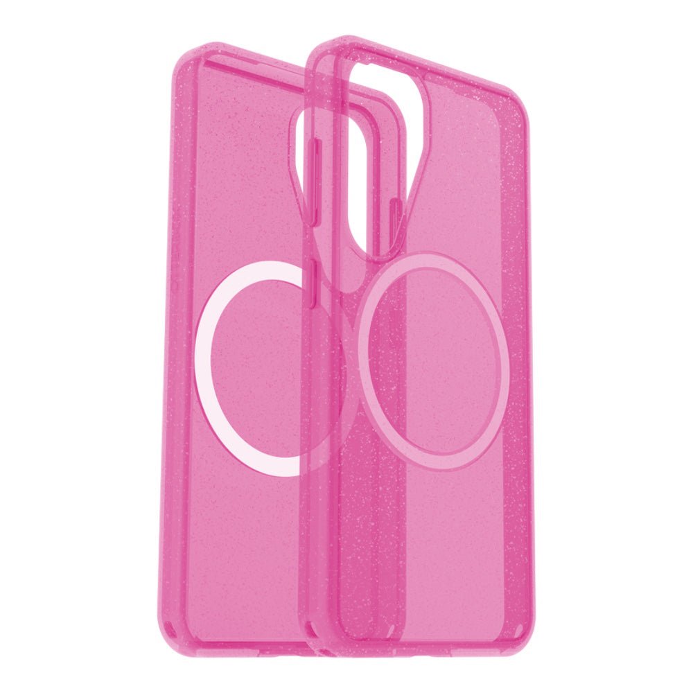 Estuche OtterBox Symmetry con MagSafe Samsung S25 Ultra Color Glitter Rosado