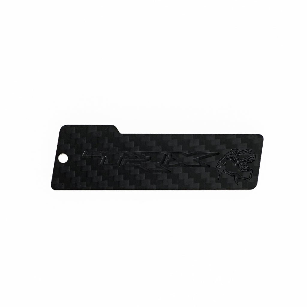 Accesorio El Rey Otro Llavero Trx Dino + Nombre Fibra Carbon — foto 2