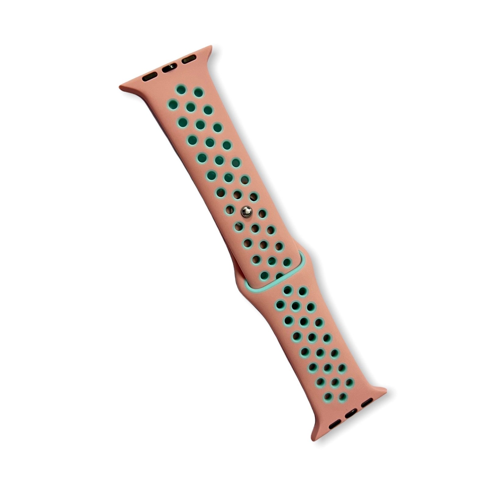 Accesorio el Rey Pulsera Nike Apple Watch 42 / 44 Mm Color Menta / Rosado