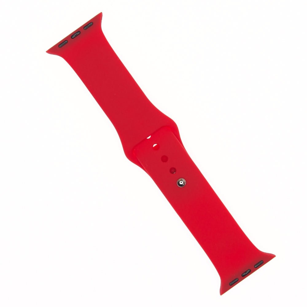 Accesorio El Rey Pulsera Silicon Apple Watch 38 / 40 Mm Color Rojo — foto 2