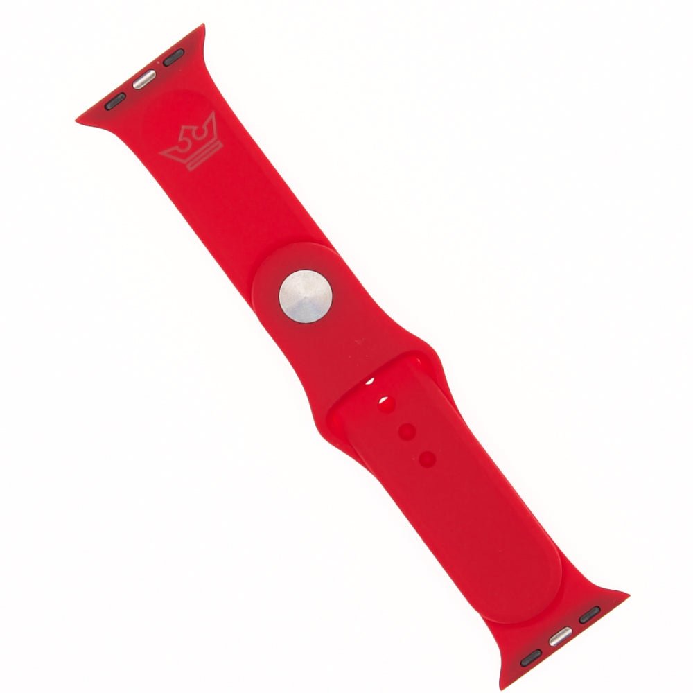 Accesorio El Rey Pulsera Silicon Apple Watch 38 / 40 Mm Color Rojo — foto 3