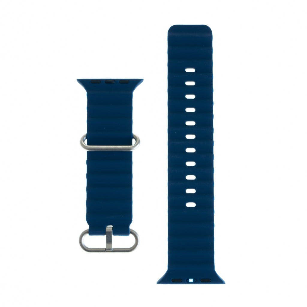 Accesorio el Rey Pulsera Silicon Ocean 38 / 40 / 41 Mm Azul