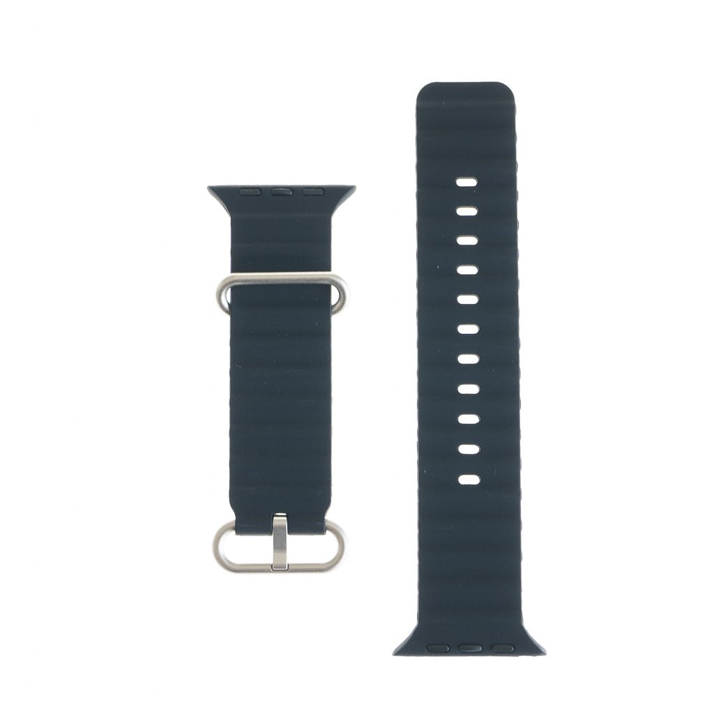 Accesorio el Rey Pulsera Silicon Ocean 38 / 40 / 41 Mm Gris Oscuro