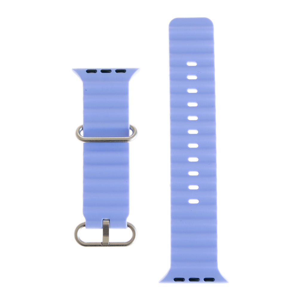 Accesorio El Rey Pulsera Silicon Ocean 38 / 40 / 41 Mm Lila