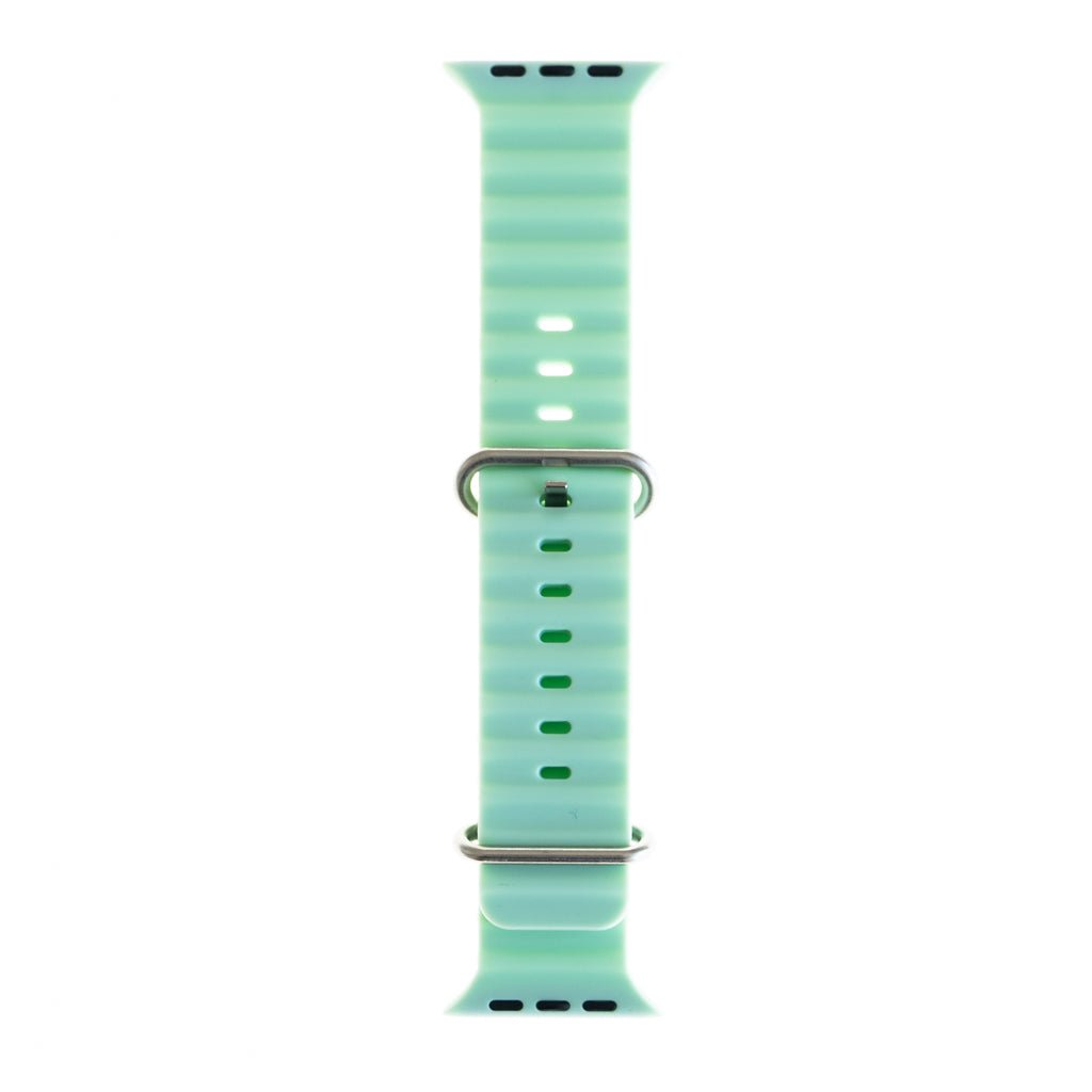 Accesorio El Rey Pulsera Silicon Ocean 38 / 40 / 41 Mm Verde Menta — foto 3