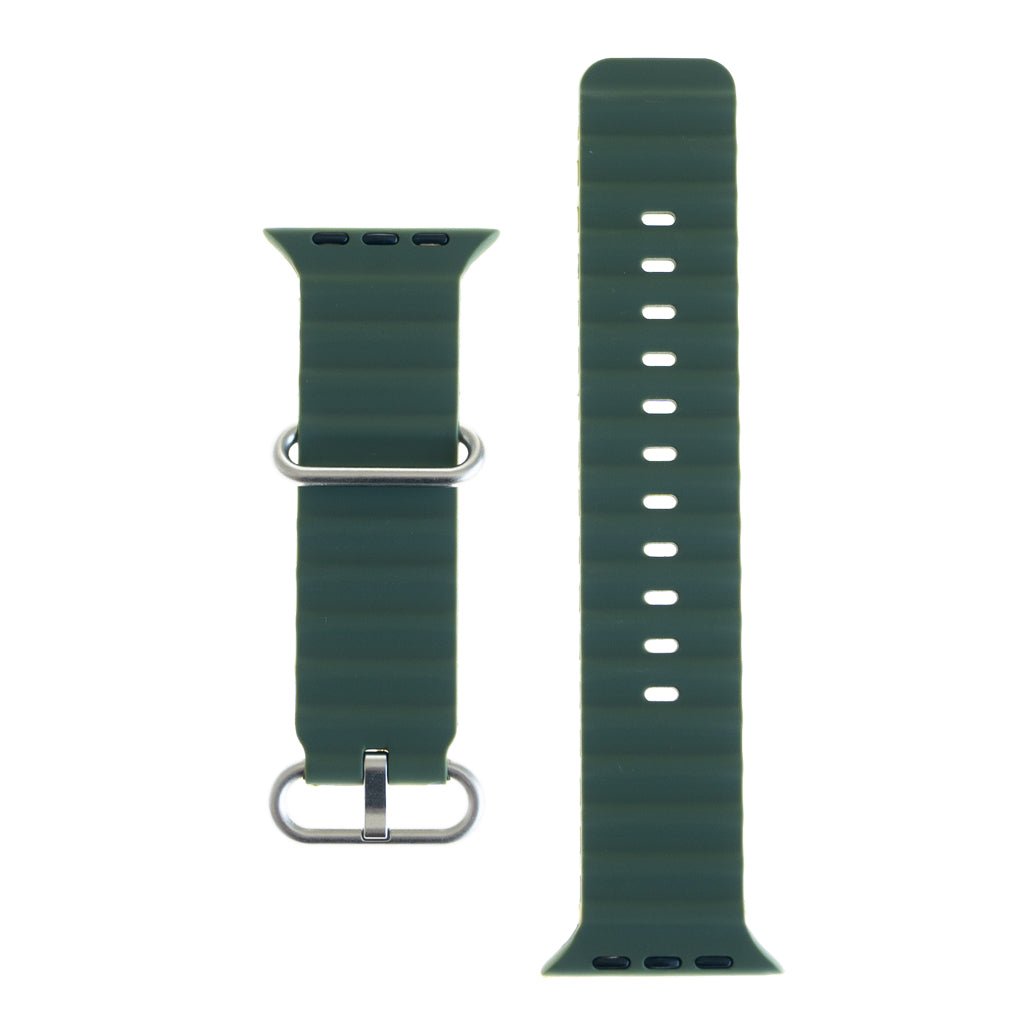 Accesorio el Rey Pulsera Silicon Ocean 38 / 40 / 41 Mm Verde Musgo — foto 2