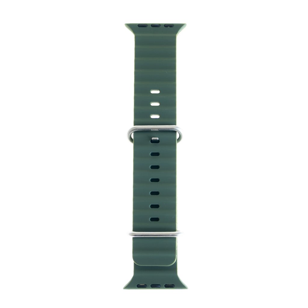 Accesorio el Rey Pulsera Silicon Ocean 38 / 40 / 41 Mm Verde Musgo — foto 3