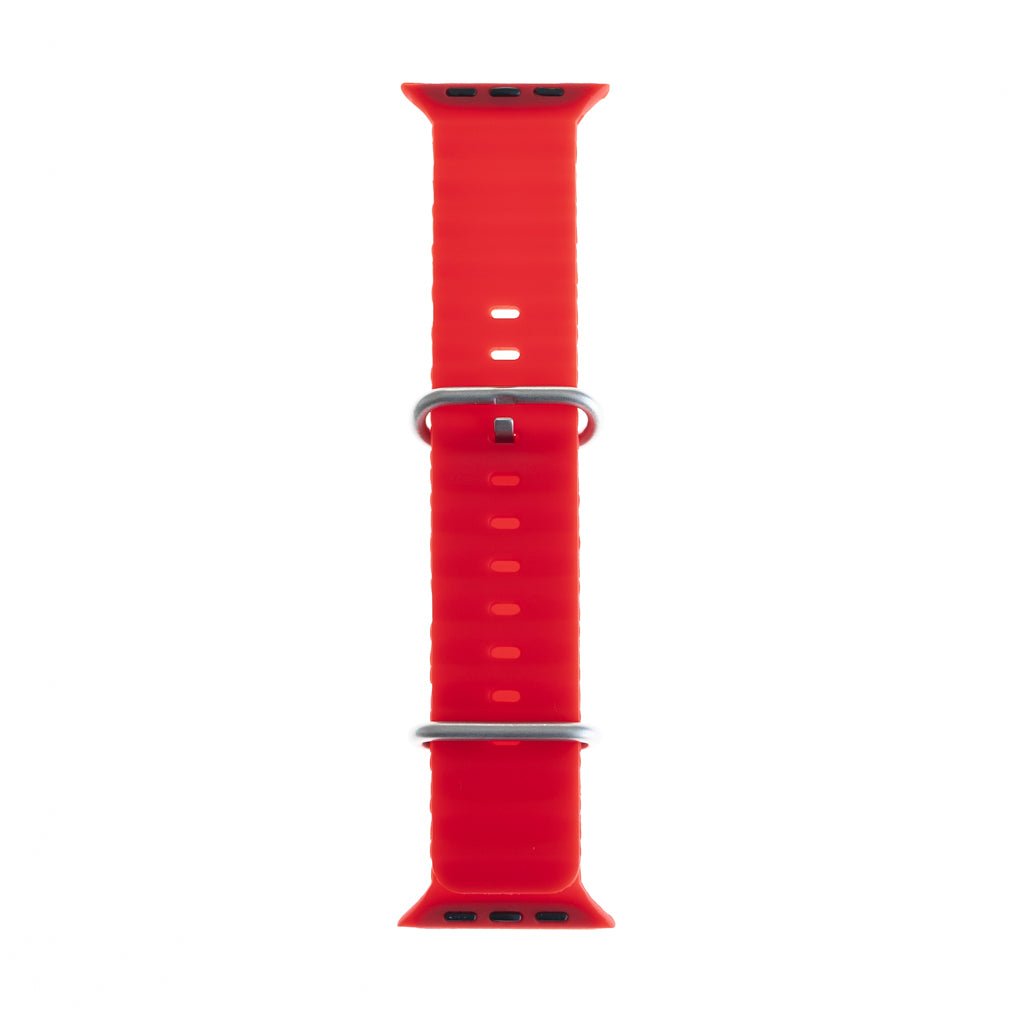Accesorio el Rey Pulsera Silicon Ocean 42 / 44 / 49 Mm Rojo — foto 3