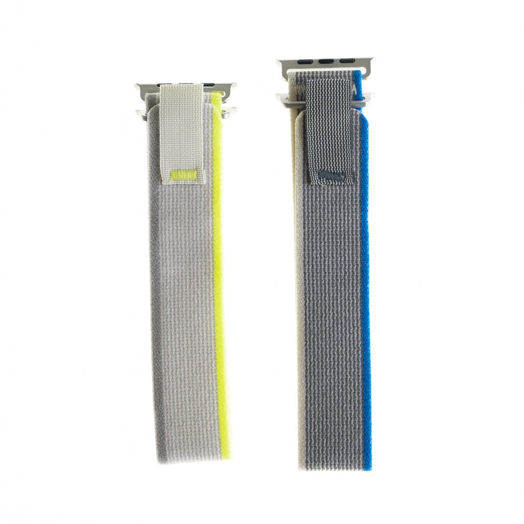 Accesorio El Rey Pulsera Trail Loop Pack 2 Unidades 38 / 40 / 41 Mm Gris / Verde y Gris / Azul — foto 3