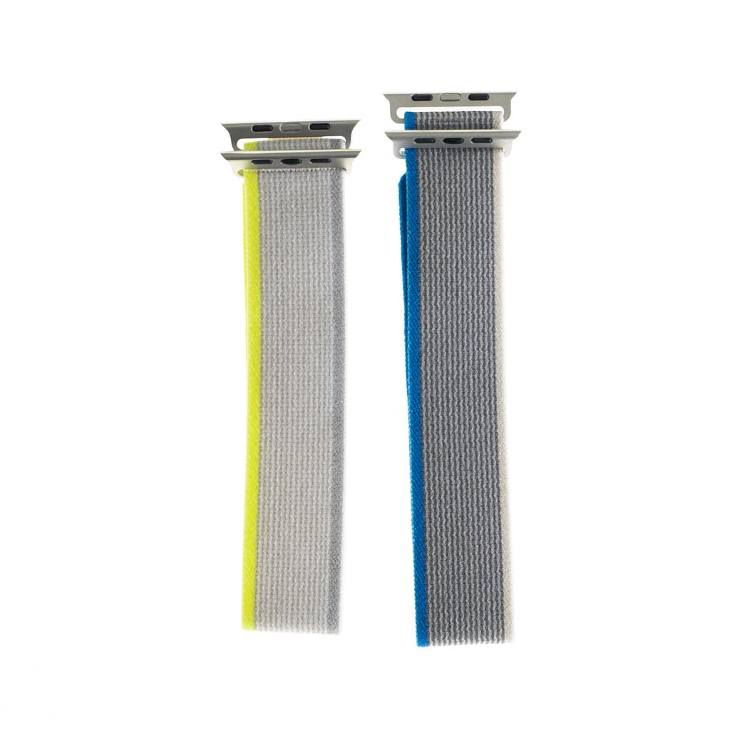 Accesorio El Rey Pulsera Trail Loop Pack 2 Unidades 38 / 40 / 41 Mm Gris / Verde y Gris / Azul