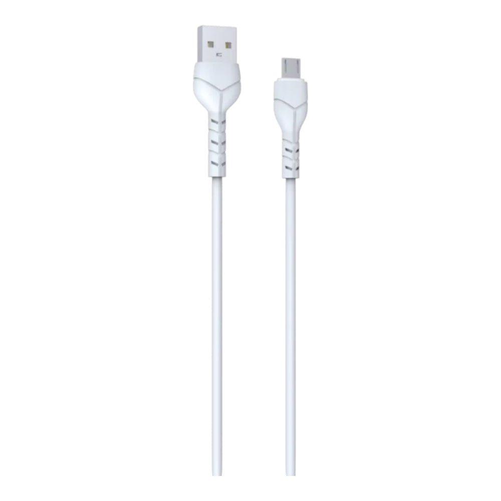 Cable Devia USB Devia Micro USB Kintone Series Economico Ec205 Color Blanco — foto 2