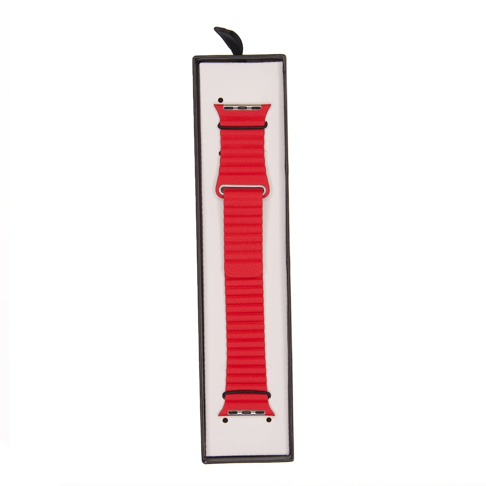Accesorios El Rey Pulsera Loop de Eslabones Rojo 38 / 40 Mm