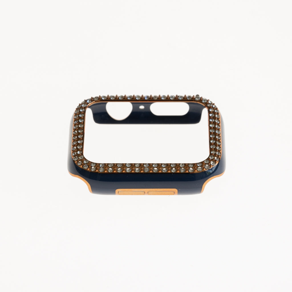 Accesorio Generico Pulsera con Bumper de Diamantes Apple Watch 44 Mm Color Azul Marino — foto 5