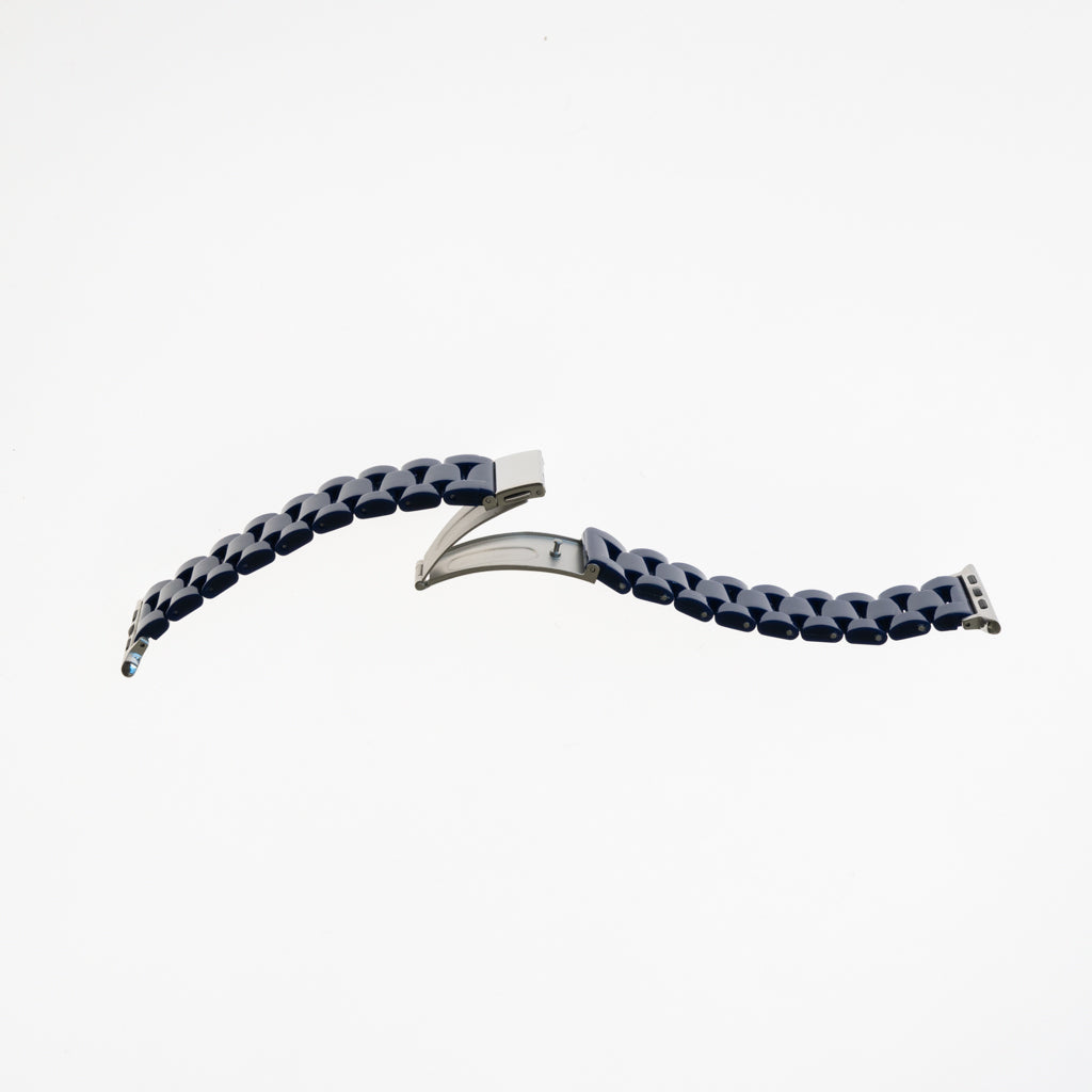 Accesorio Generico Pulsera con Bumper de Diamantes Apple Watch 44 Mm Color Azul Marino — foto 6