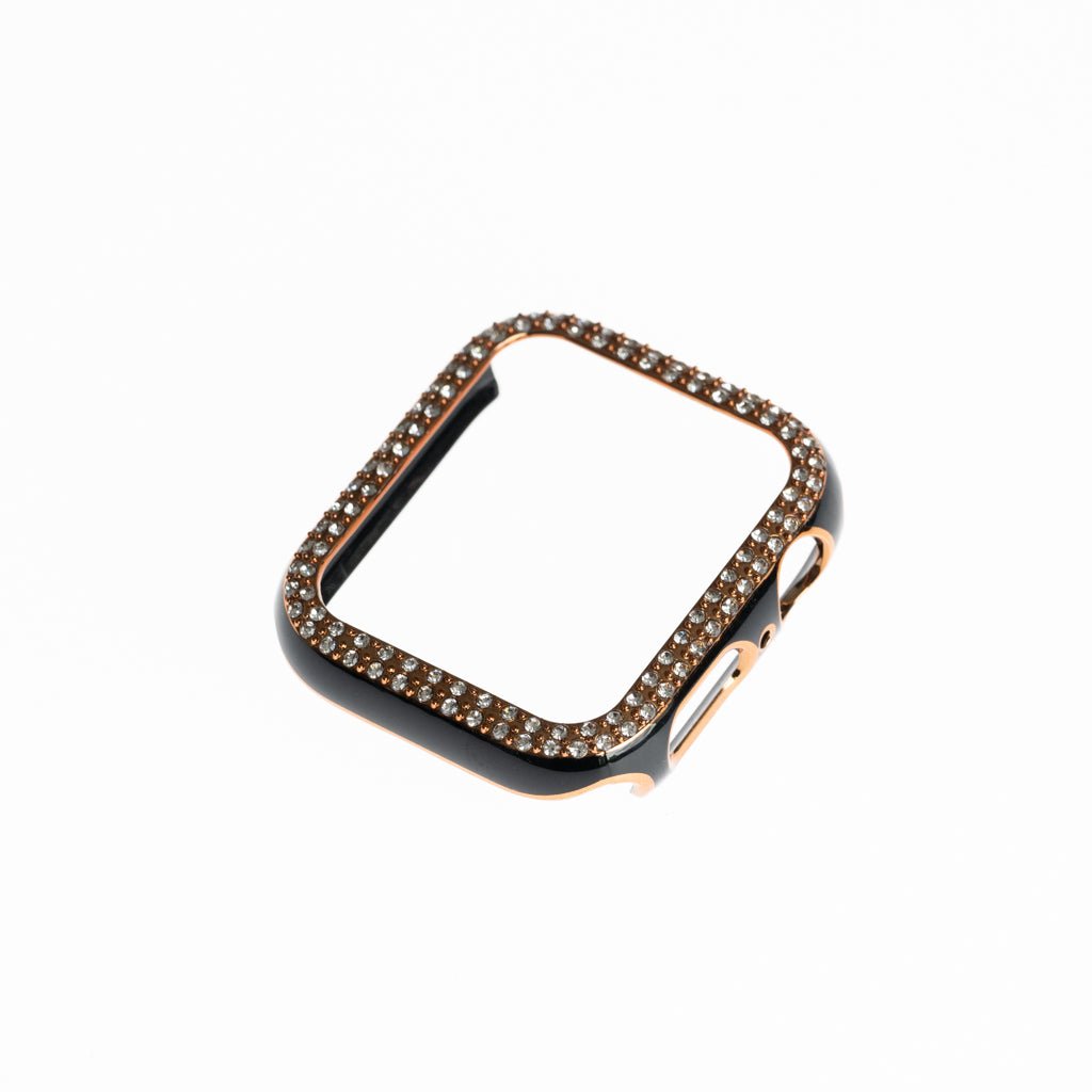 Accesorio Generico Pulsera con Bumper de Diamantes Apple Watch 45 Mm Color Negro — foto 4
