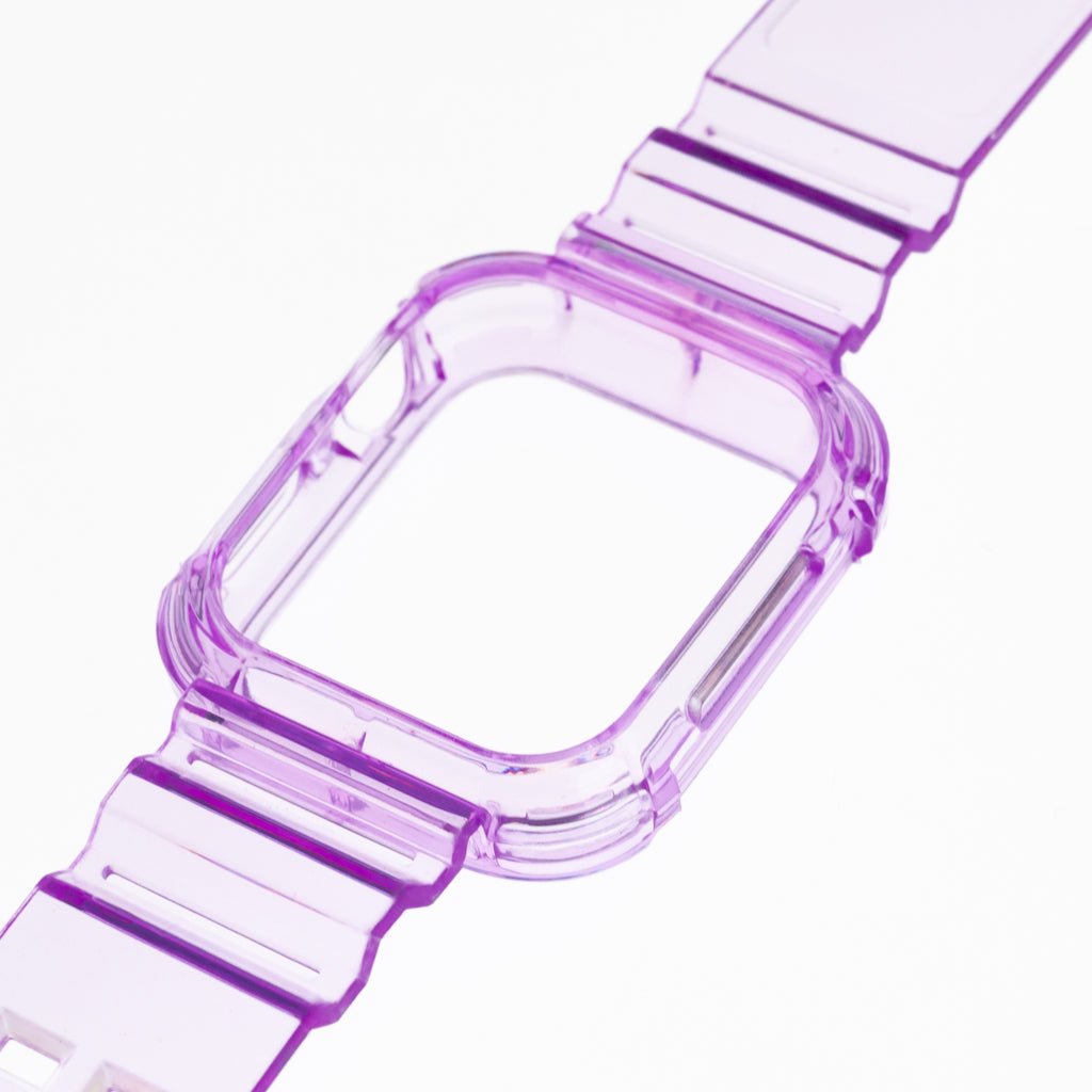 Accesorio Generico Pulsera con Bumper Rugged Apple Watch 44 Mm Color Morado — foto 4