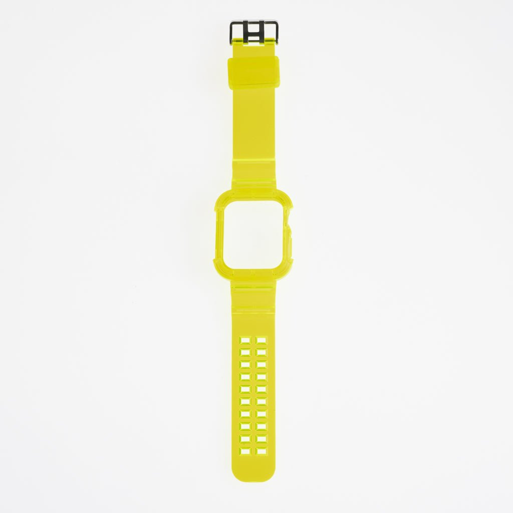 Accesorio Generico Pulsera con Bumper Rugged Apple Watch 44 Mm Color Verde Neon — foto 2