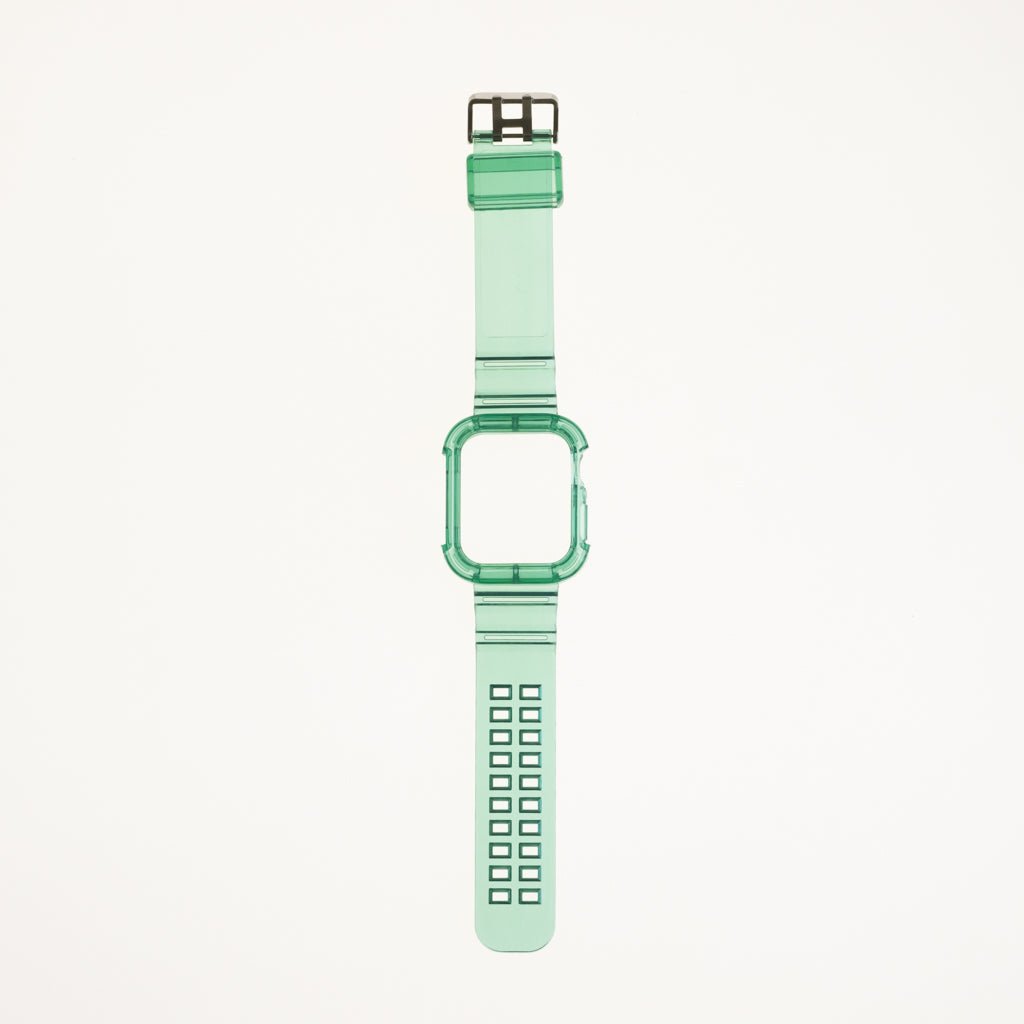 Accesorio Generico Pulsera con Bumper Rugged Apple Watch 45 Mm Color Verde — foto 2