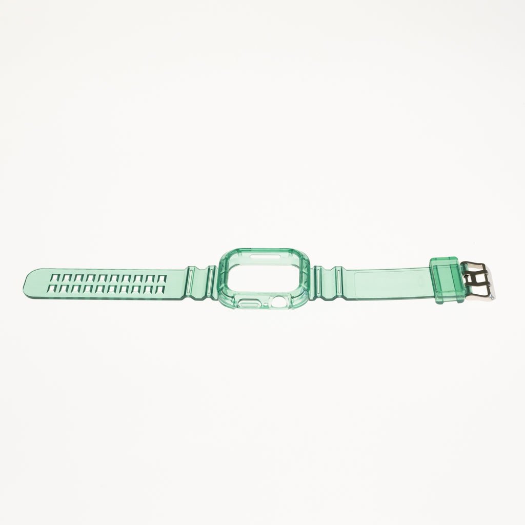 Accesorio Generico Pulsera con Bumper Rugged Apple Watch 45 Mm Color Verde — foto 4
