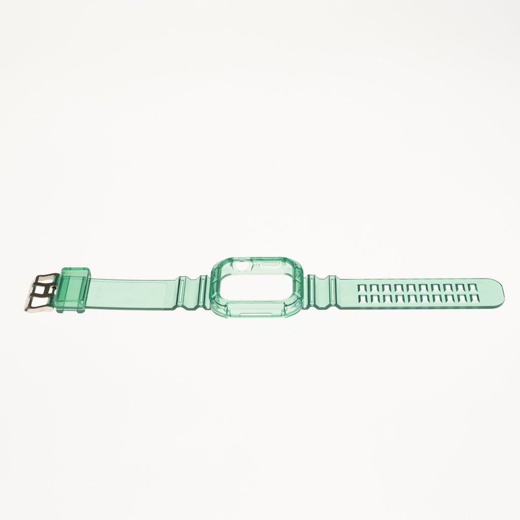 Accesorio Generico Pulsera con Bumper Rugged Apple Watch 45 Mm Color Verde — foto 4