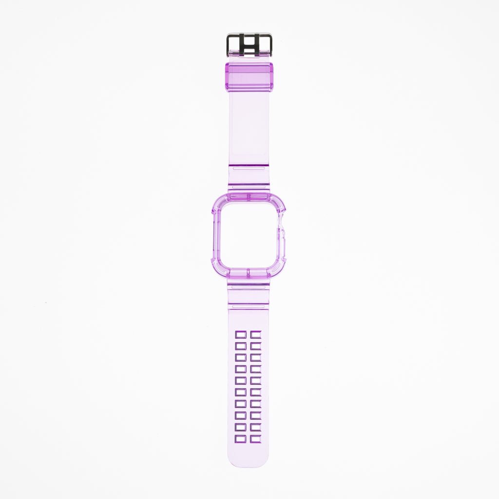 Accesorio Generico Pulsera con Bumper Rugged Apple Watch 42 Mm Color Morado — foto 2