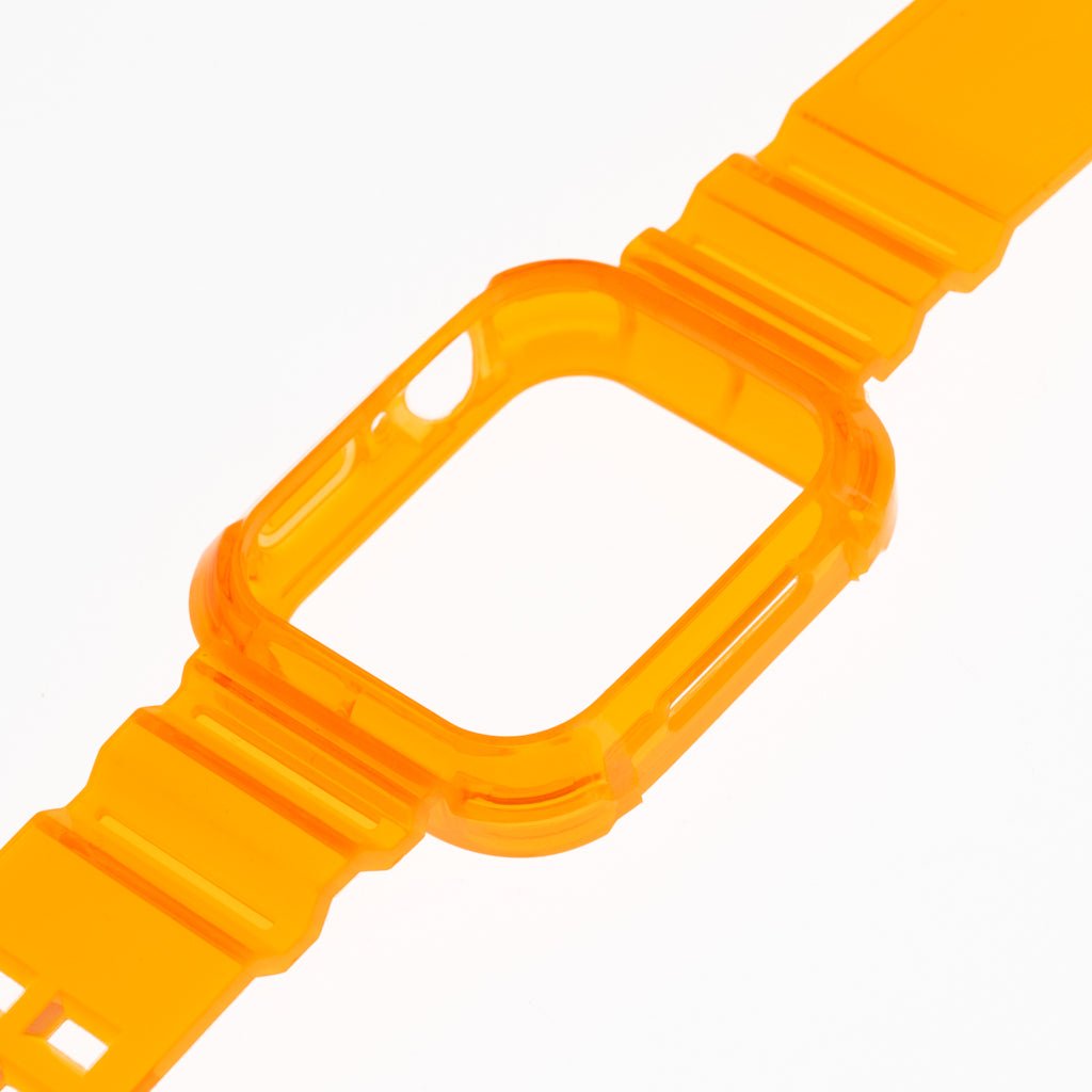 Accesorio Generico Pulsera con Bumper Rugged Apple Watch 42 Mm Color Naranja — foto 4