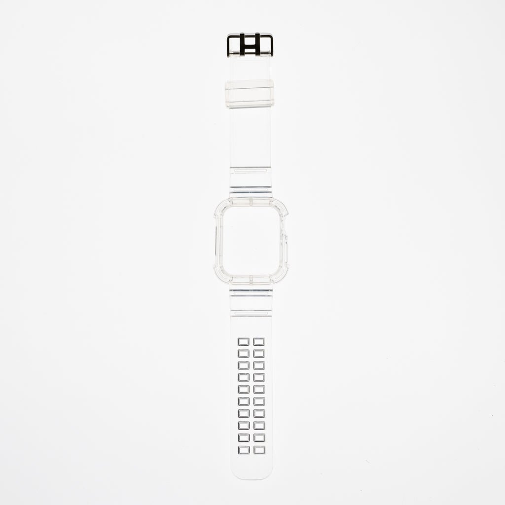 Accesorio Generico Pulsera con Bumper Rugged Apple Watch 42 Mm Transparente — foto 2