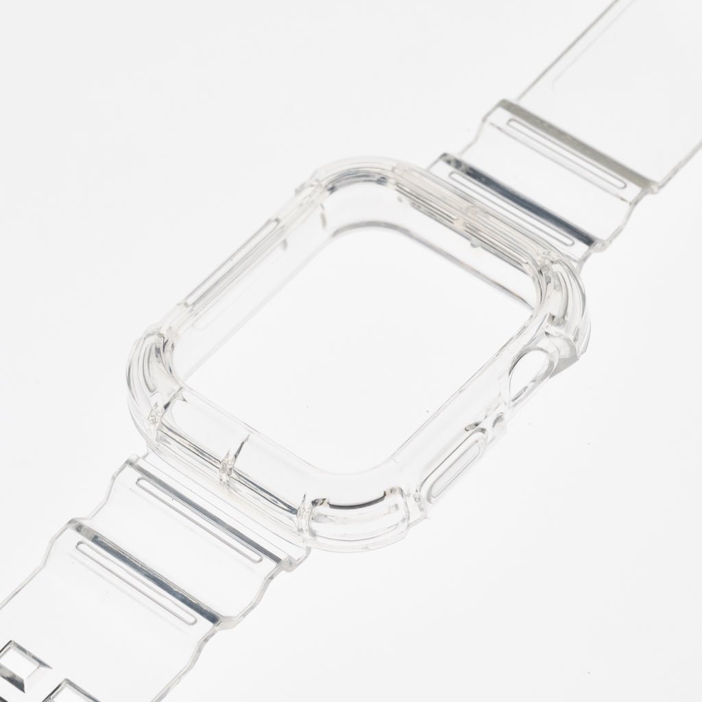 Accesorio Generico Pulsera con Bumper Rugged Apple Watch 42 Mm Transparente — foto 3