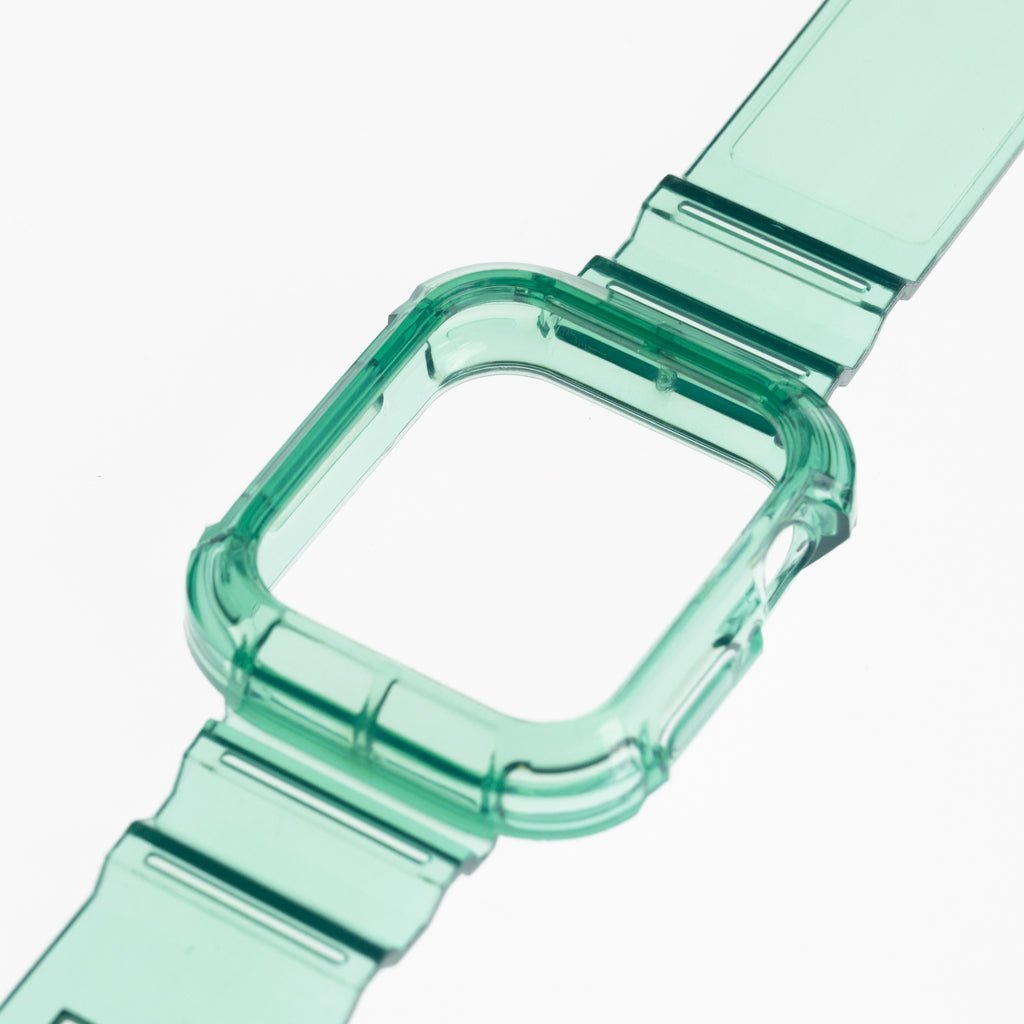 Accesorio Generico Pulsera con Bumper Rugged Apple Watch 42 Mm Color Verde — foto 3